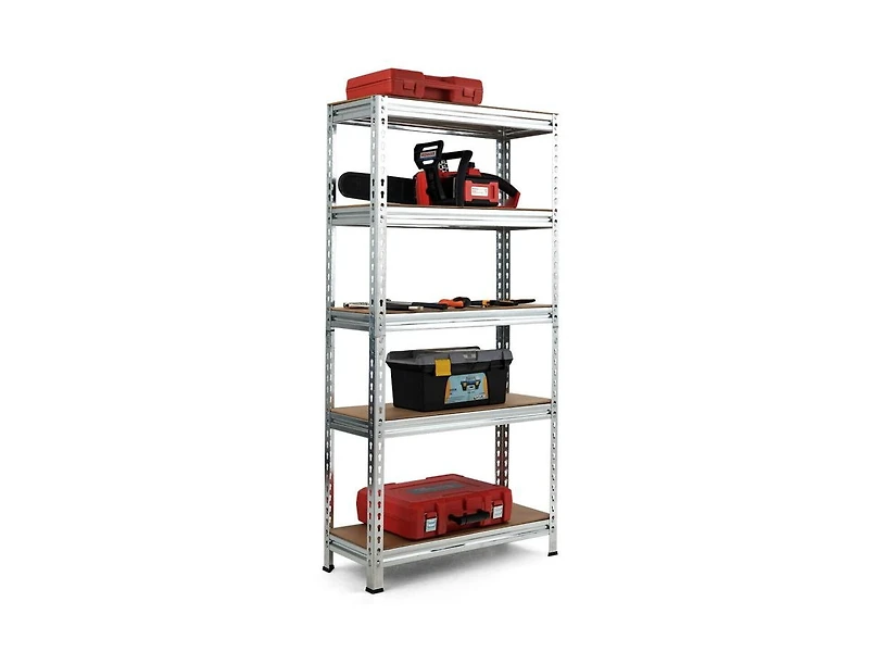 Akiudex 5-tier steel shelving unit storage shelves heavy duty storage rack