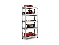 Akiudex 5-tier steel shelving unit storage shelves heavy duty storage rack