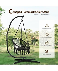 Akiudex Solid Steel C Hammock Frame Stand