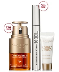 Clarins 3-Pc. Double Serum Eye Firming & Hydrating Set
