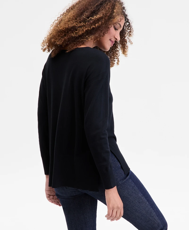 I.n.c. International Concepts Women's Everyday Sweater Tunic, Macy's Exclusive