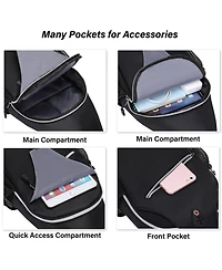 Mosiso Sunflower Rope Sling Backpack - Lightweight Crossbody Shoulder Bag for Travel & Hiking | Water-Resistant Chest Daypack with Front Pocket