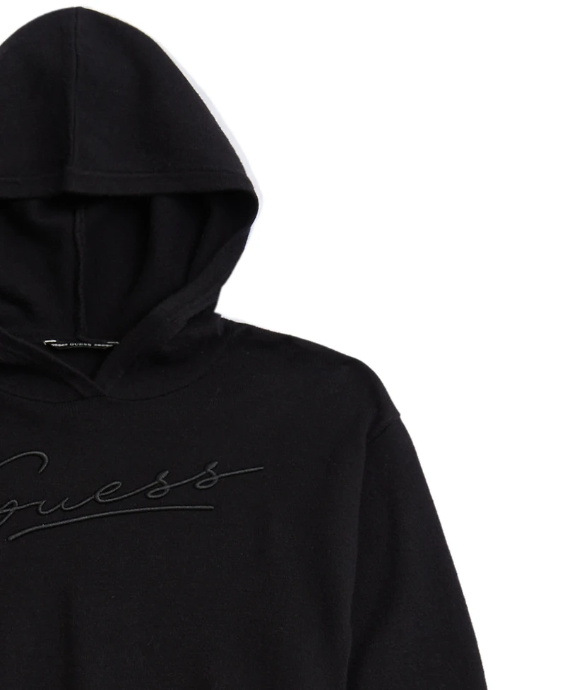 Guess Big Girls Hooded Knit Sweatshirt