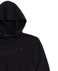 Guess Big Girls Hooded Knit Sweatshirt