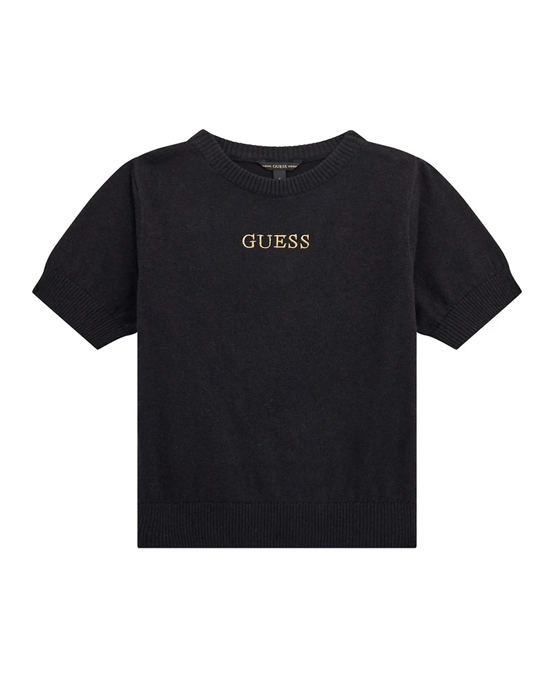 Guess Big Girls Short Sleeve Sweater