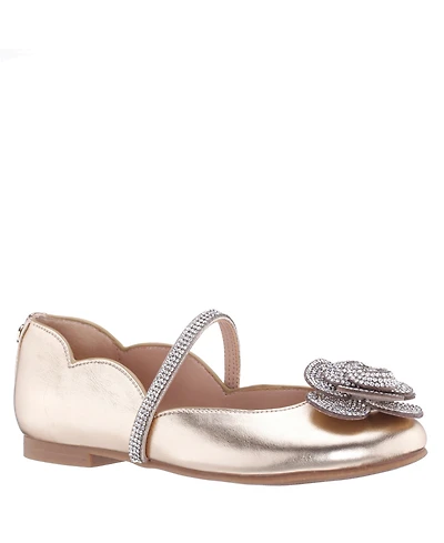 Nina Big Girls Ballet Round Toe Dress Shoe