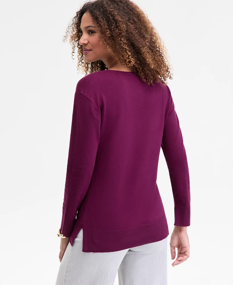 I.n.c. International Concepts Women's V-Neck Tunic, Macy's Exclusive