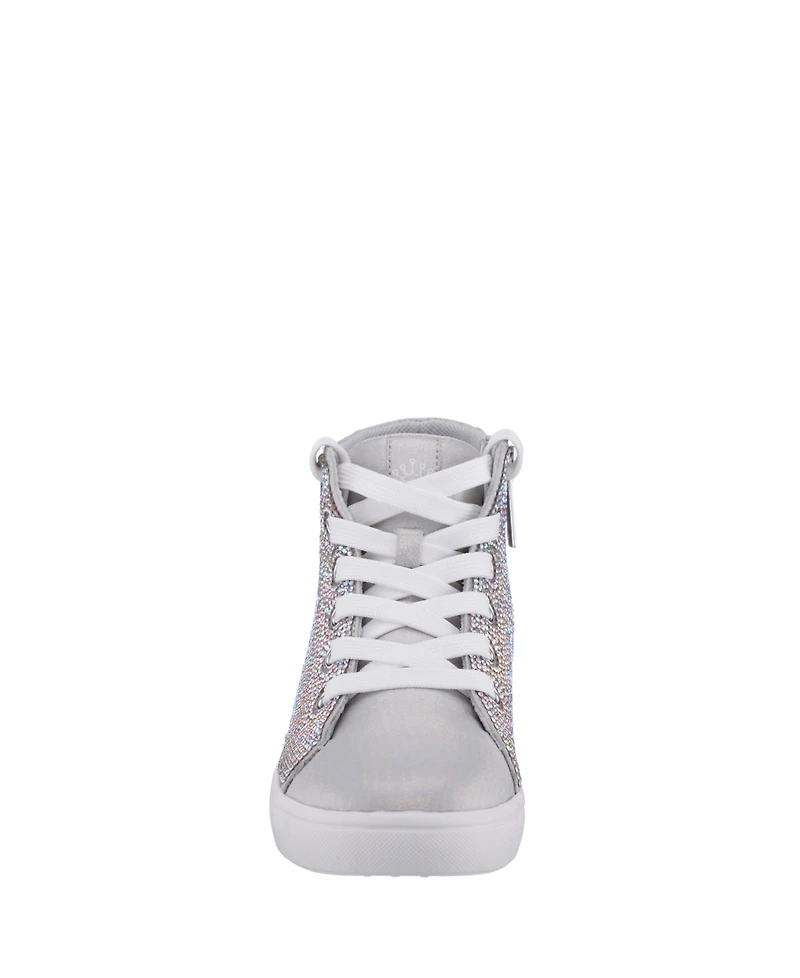 Nina Big Girls Kula Crystal High Top Sneakers