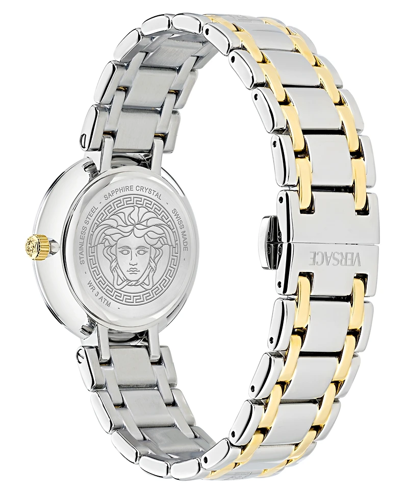 Versace Women's Swiss Antlia Two-Tone Bracelet Watch 34mm
