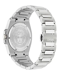 Versace Men's Swiss Tolomeo Stainless Steel Bracelet Watch 40mm