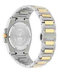 Versace Men's Swiss Tolomeo Two-Tone Bracelet Watch 40mm