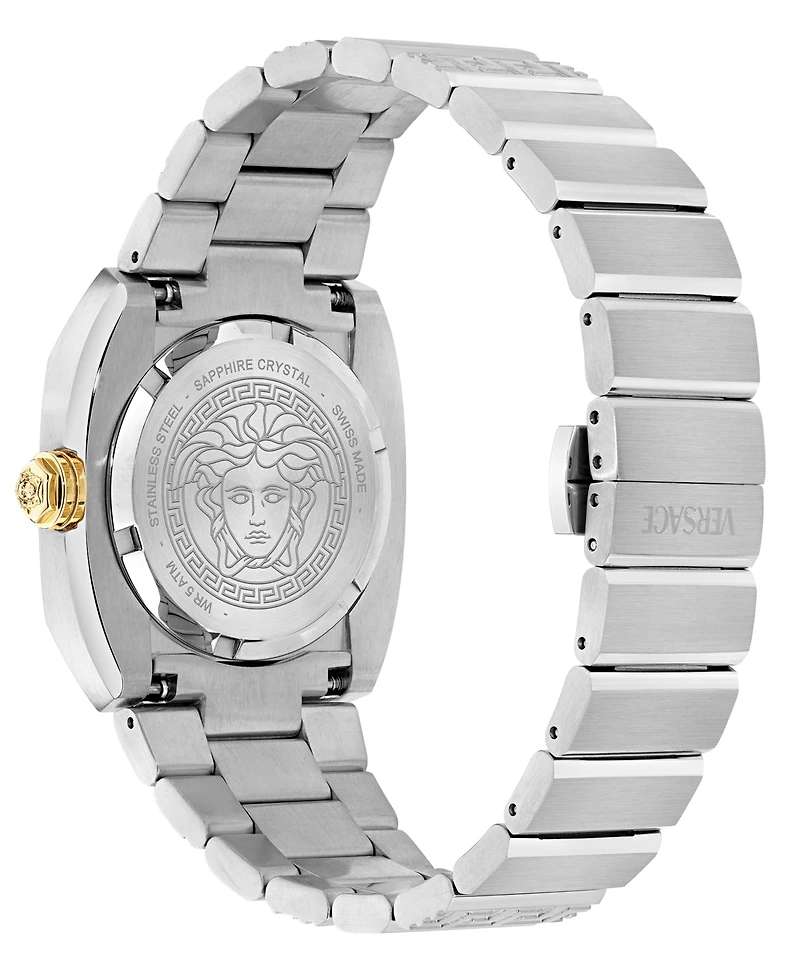Versace Women's Swiss Medusa Antares Stainless Steel Bracelet Watch 35mm
