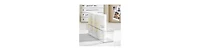 iDesign Stackable Fridge Storage Bin with Handle, Set of 3, Clear, Made in Usa