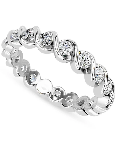Diamond Eternity Band (1 ct. t.w.) Platinum or 14k Gold