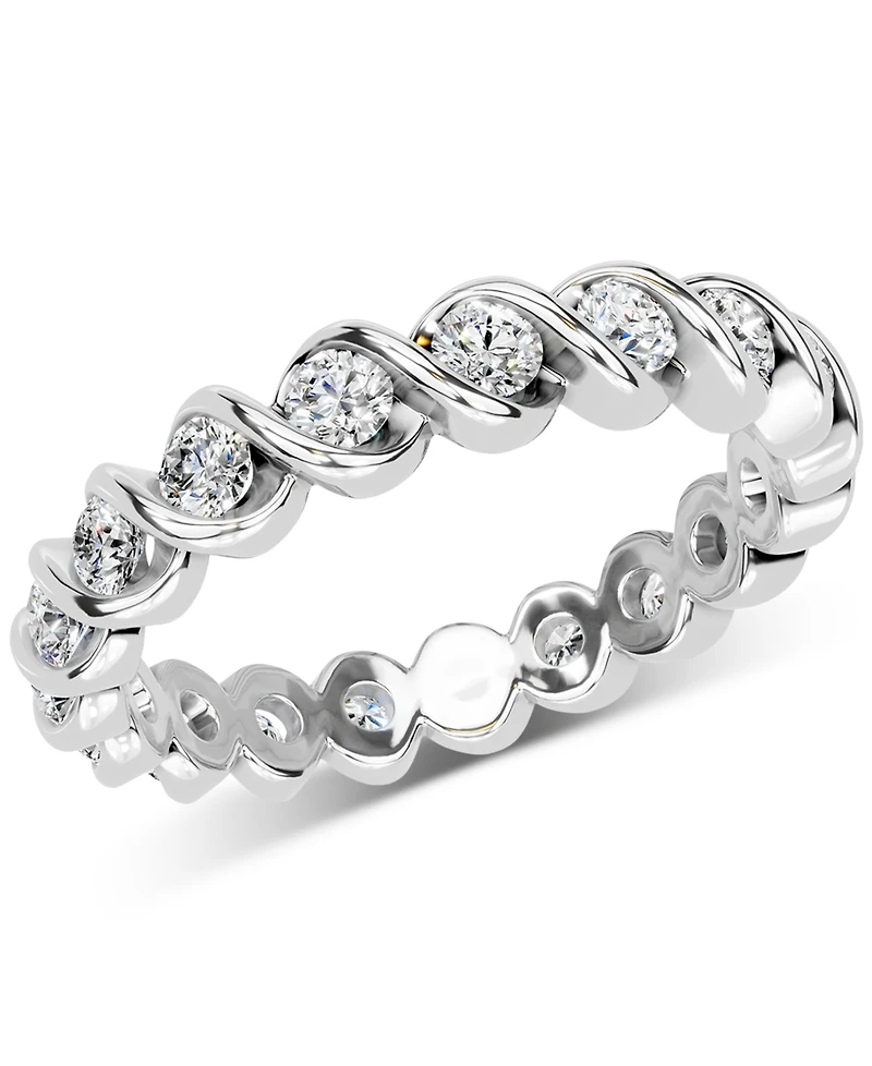 Diamond Eternity Band (1 ct. t.w.) Platinum or 14k Gold