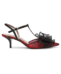 Betsey Johnson Women's Lillyan T-Strap Kitten-Heel Pumps