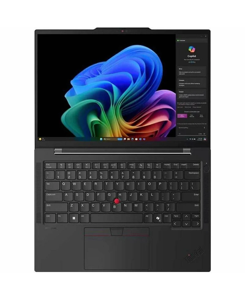 Lenovo ThinkPad T14s Gen 6 14" Wuxga Copilot+ Pc Laptop, Qualcomm Snapdragon X Elite X1E-78-100 3.4GHz, 32GB Ram, 1TB Ssd, Windows 11 Pro, Black