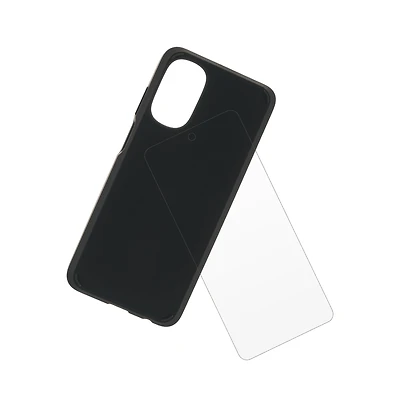Case-Mate Protection Pack Tough Case and Glass Screen Protector for Motorola Moto G 5G (2022)