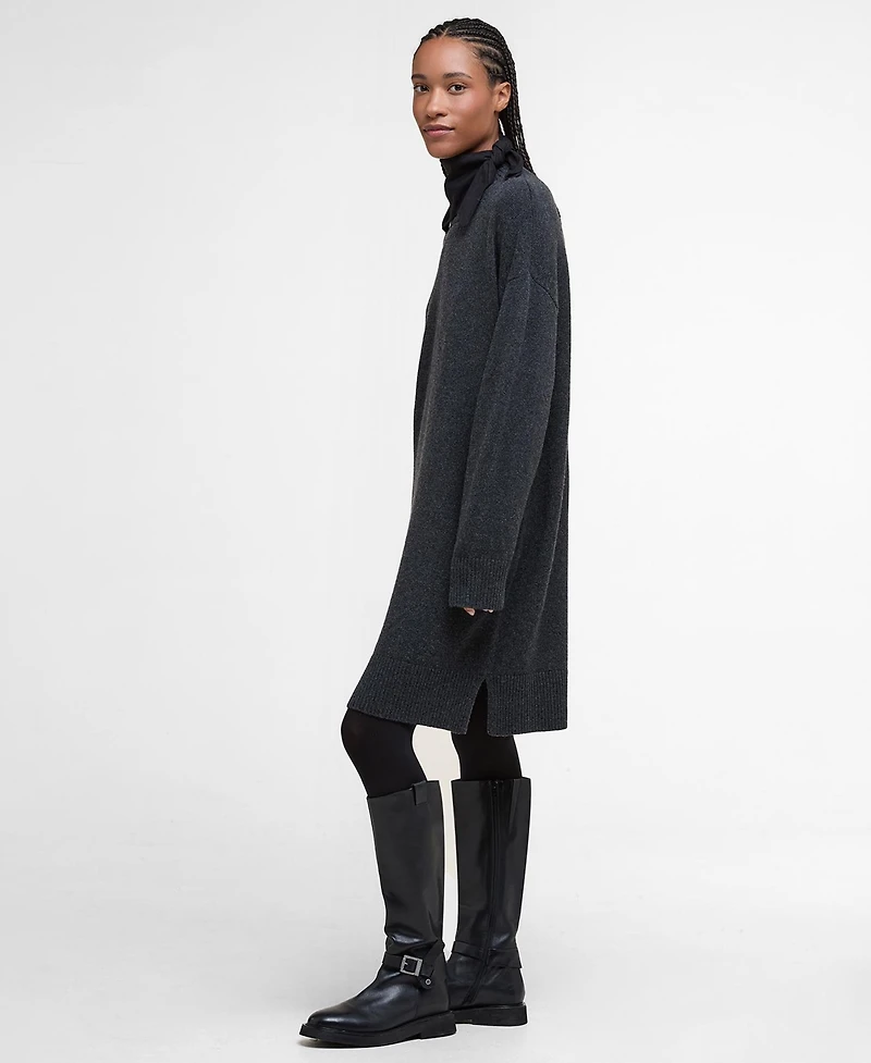 Barbour Women's Funnel Neck Mini Dress