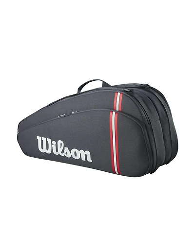 Wilson Tour 6-Pack Black Tennis Bag - Black