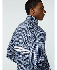Sergio Tacchini Men's Dallas Houndstooth Track Jacket