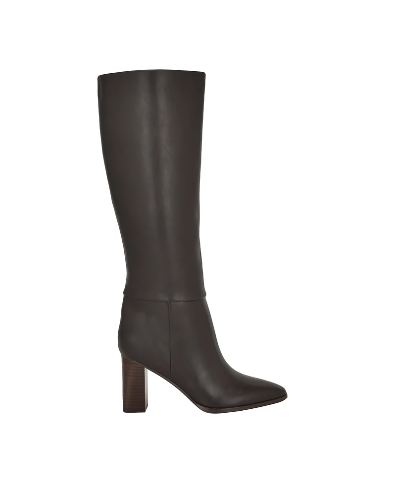 Calvin Klein Women's Dawna Tall Block Heel Boots