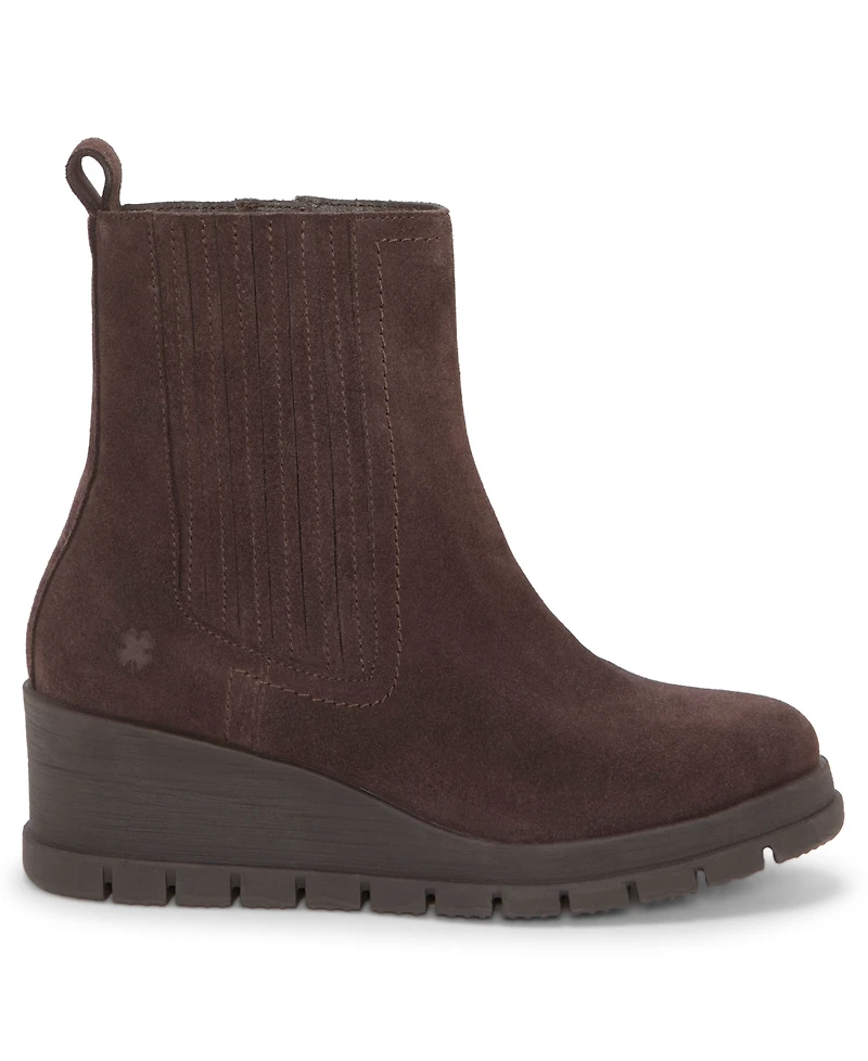 Lucky Brand Women's Sondruh Gore Wedge Booties