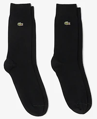 Lacoste Unisex 2-Pack High Height Crew Socks Set