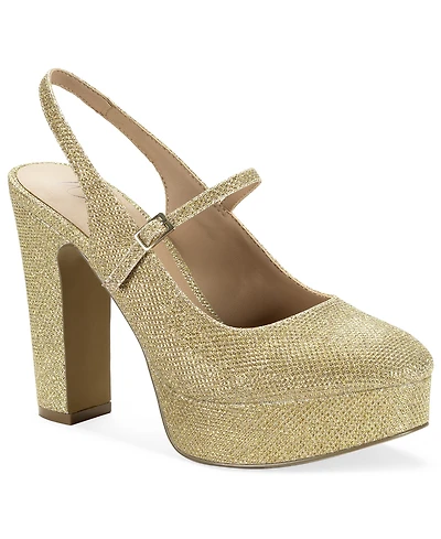 Wild Pair Women's Ciehna Round Toe Platform Pumps, Macy's Exclusive