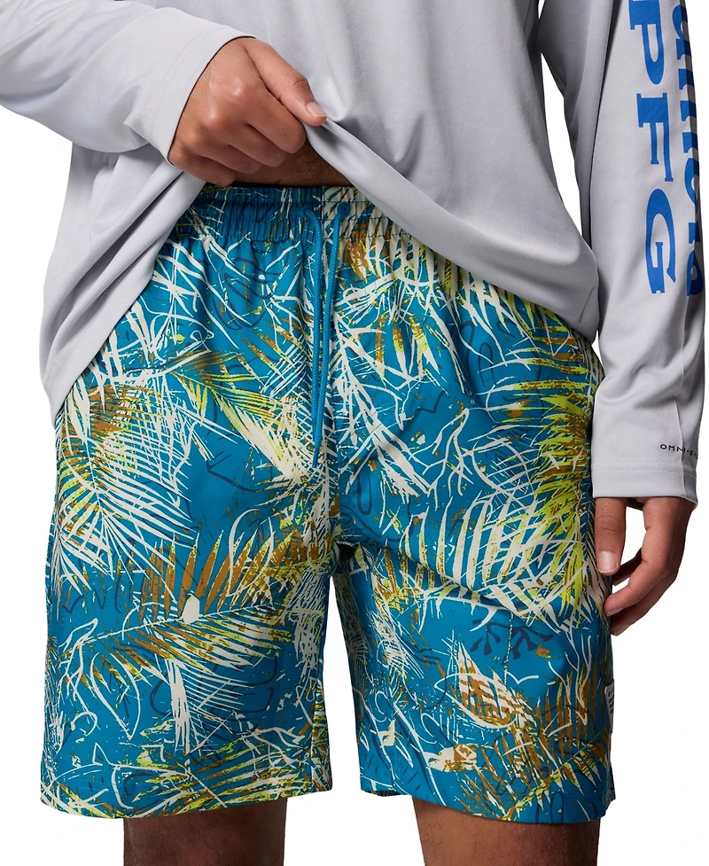 Columbia Men's Performance Fishing Gear Rambler Printed Water Shorts