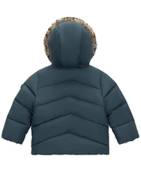 S Rothschild & Co Baby Boys Grosgrain Trim Parka Jacket