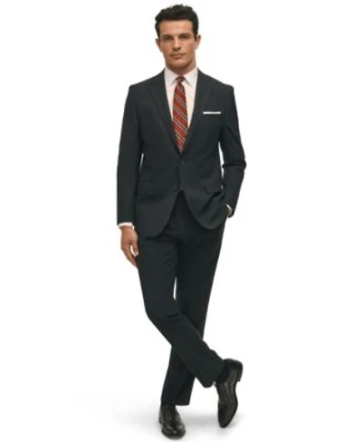 B By Brooks Brothers Mens Classic Fit Stretch Wool Blend Suit Separates