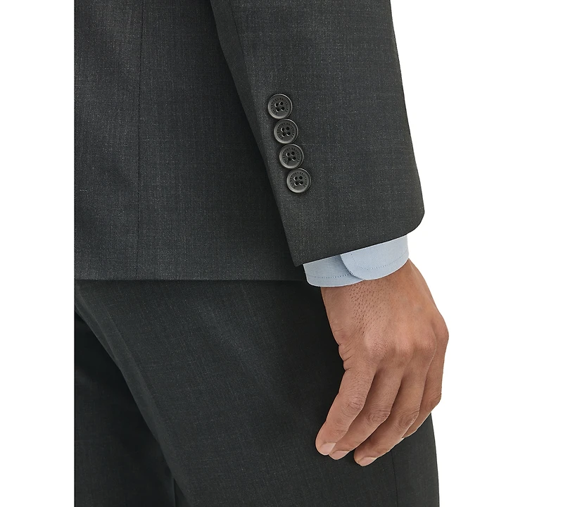 B by Brooks Brothers Men's Classic-Fit Stretch Wool Blend Suit Separates Jacket