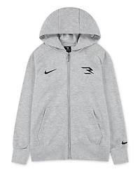 Nike 3BRAND by Russell Wilson Big Boys Fleece Zipper Hoodie