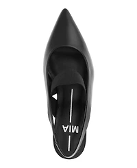 Mia Women's Nicolette Slingback Kitten Heel Pumps