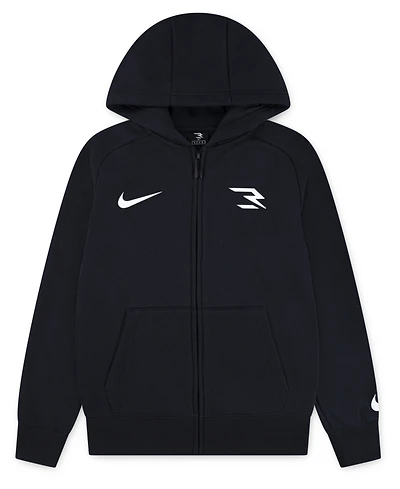 Nike 3BRAND by Russell Wilson Big Boys Fleece Zipper Hoodie