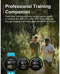 Suunto Race S Titanium Gps Sports Watch with Amoled Touchscreen, Heart Rate and Fitness Tracker