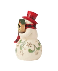 Jim Shore Highland Glen Snowman Hat Figurine