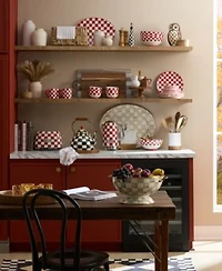 Mackenzie Childs Cherry Check Collection