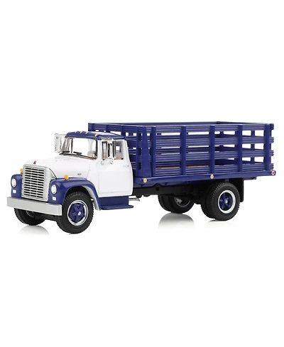 First Gear 1/64 1970s International Loadstar Stake Truck Blue, Dcp by First Gear 60-2041