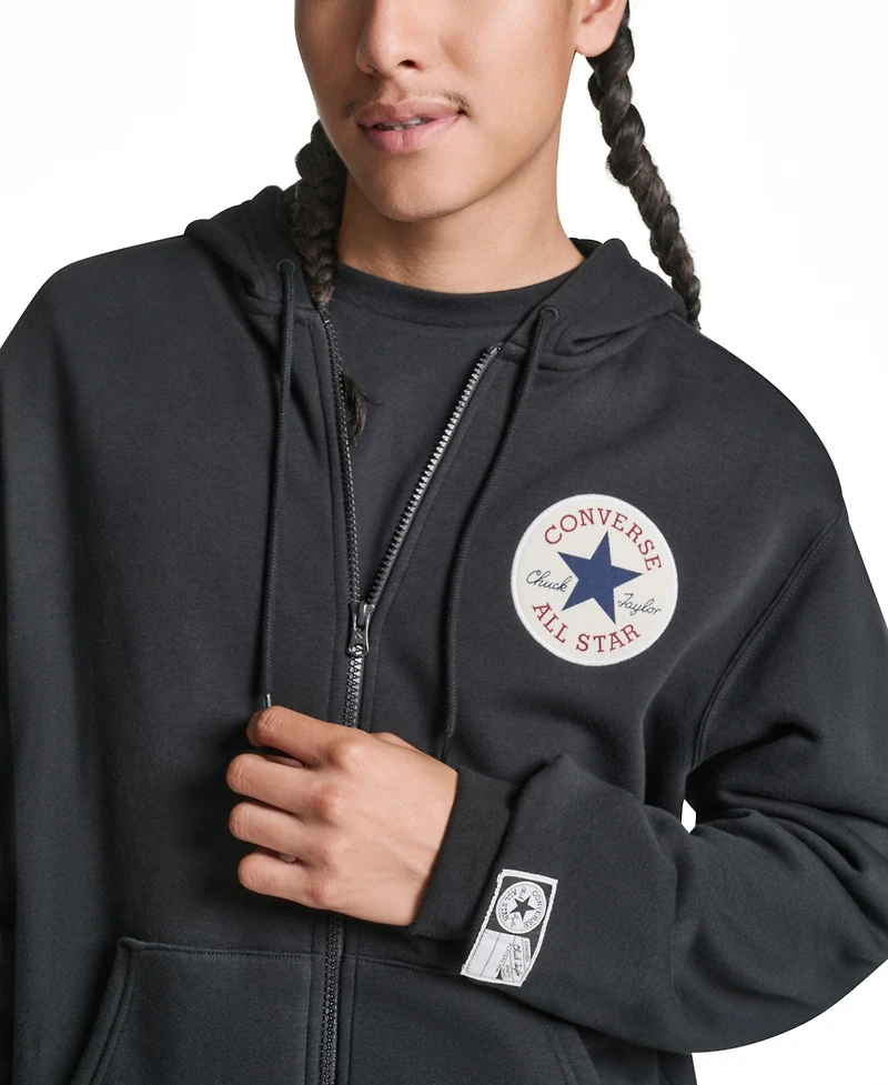 Converse Men's Chuck Fleece Standard Fit Hooded Sweatshirt