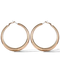 Jessica Simpson Polished Chunky Gold-Tone Hoop Earrings