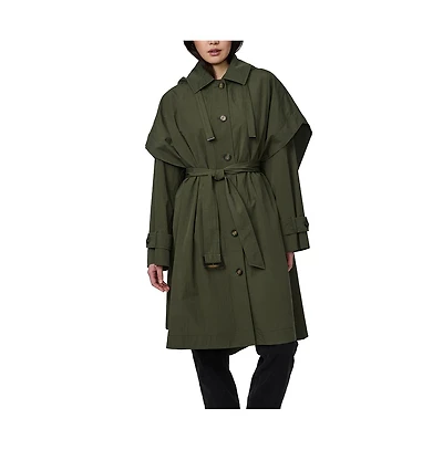 Bernardo Women's Cape Raincoat