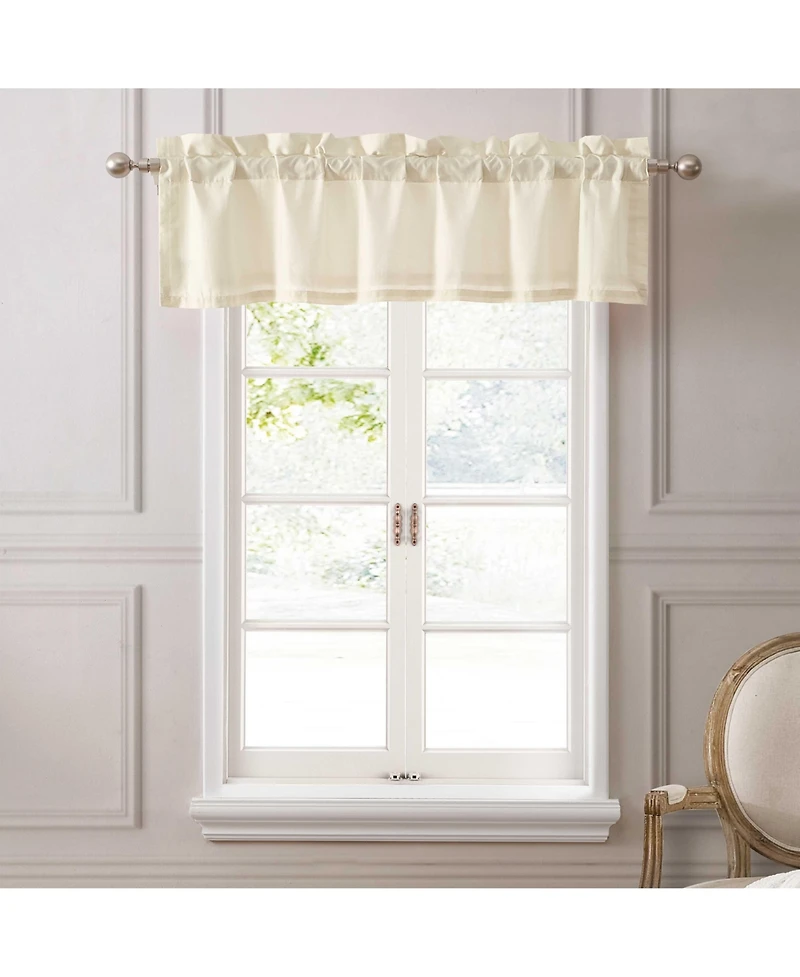 Bebejan Antique Flowers Straight Window Valance 54"W x 15"L