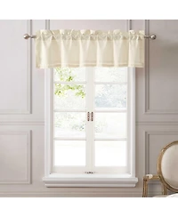 Bebejan Antique Flowers Straight Window Valance 54"W x 15"L