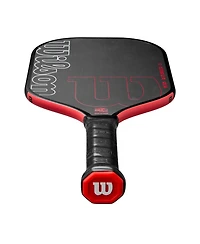 Wilson Blaze Edgeless 13 Pickleball Paddle - Black/Red / 4 1/4 / 7.65 Oz