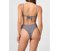 WeWoreWhat Women's Full Coverage Underwire Bikini Top