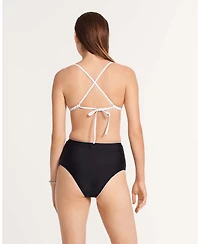 Ansea The Reversible High Waist Swim Bottom