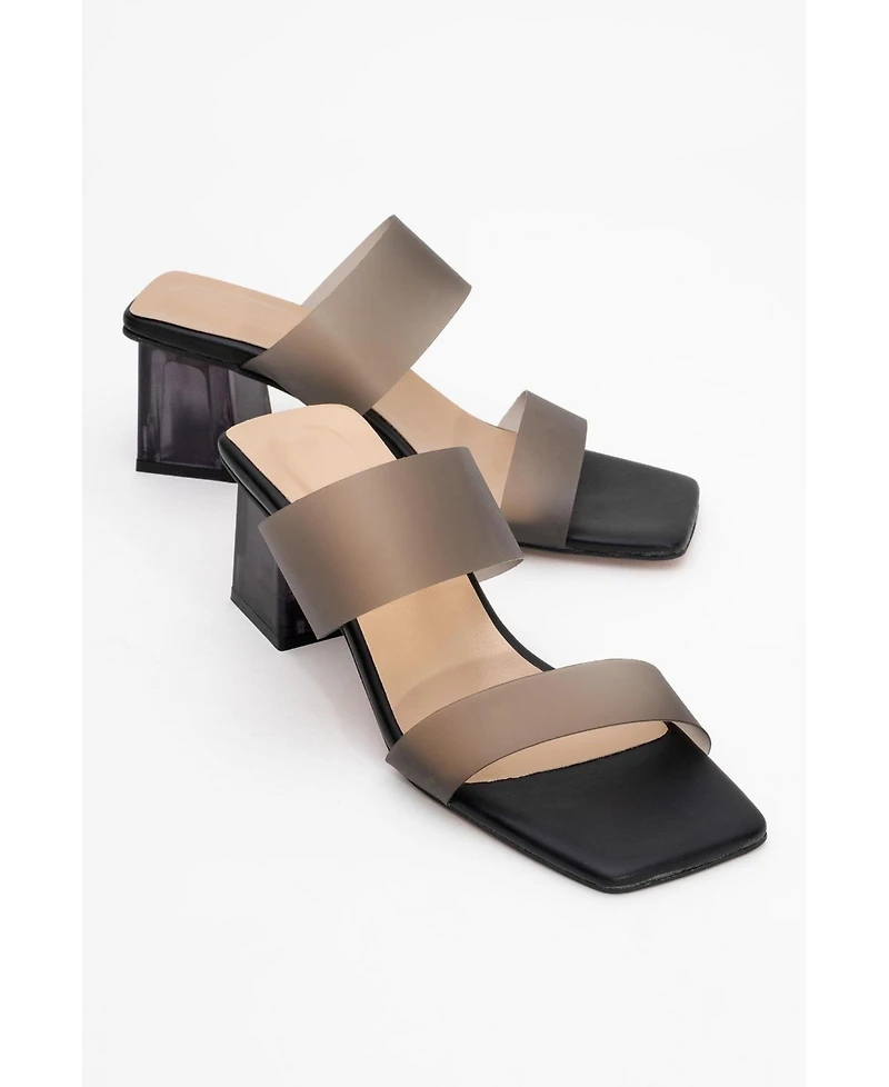 Prologue Shoes Elara Transparent Strap Sandal (Women)