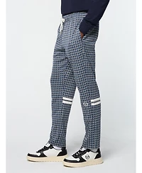 Sergio Tacchini Men's Dallas Houndstooth Track Pant